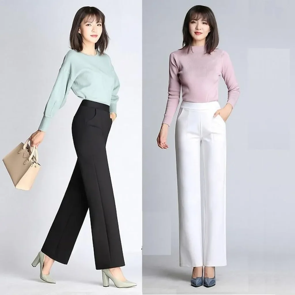 Gợi ý những cách phối đồ sành điệu với quần tây nữ công sở dáng đẹp