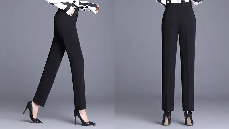 Các kiểu dáng quần tây nữ công sở dáng đẹp "hot trend" hiện nay